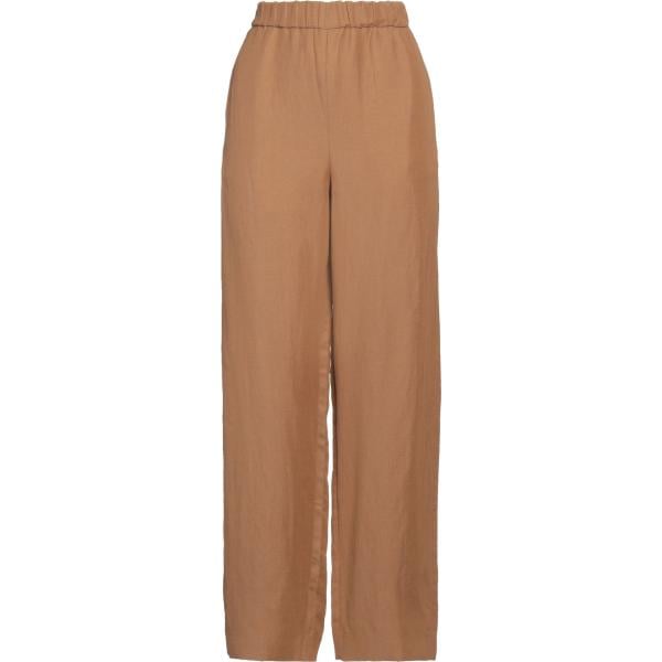 pantaloni Fabiana Filippi marrone tinta unita