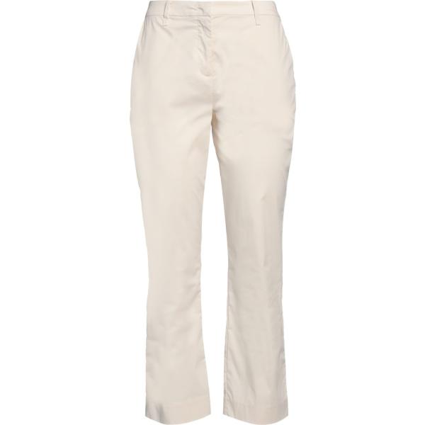 pantaloni Bomboogie bianco tinta unita