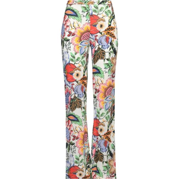 pantaloni Etro bianco a fiori