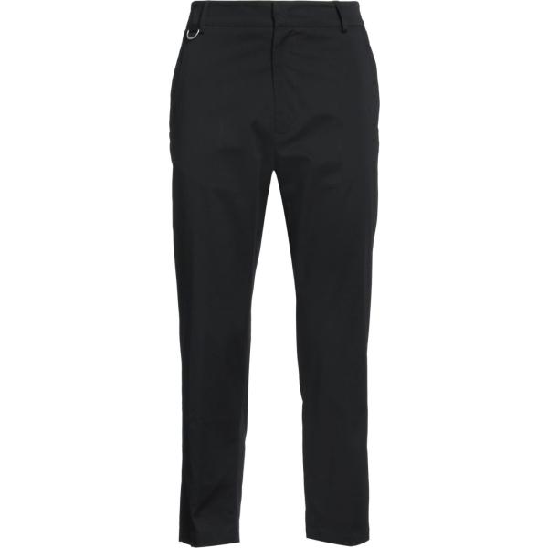 pantaloni chino Low Brand nero tinta unita