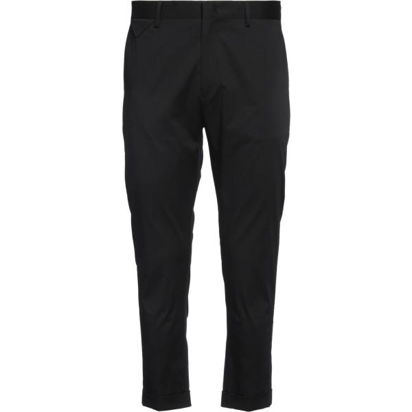 pantaloni Low Brand nero tinta unita