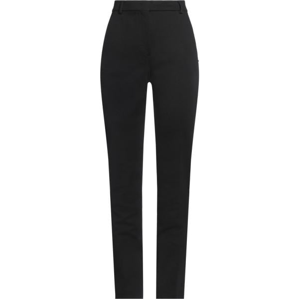 pantaloni Sportmax nero tinta unita