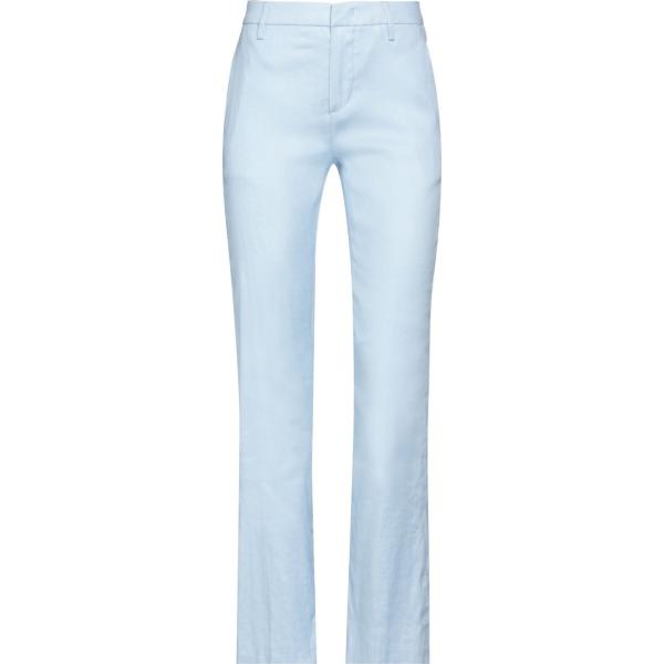 pantaloni Dondup blu tinta unita