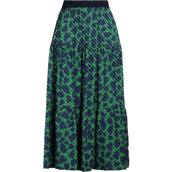 gonne lunghe High verde a fiori