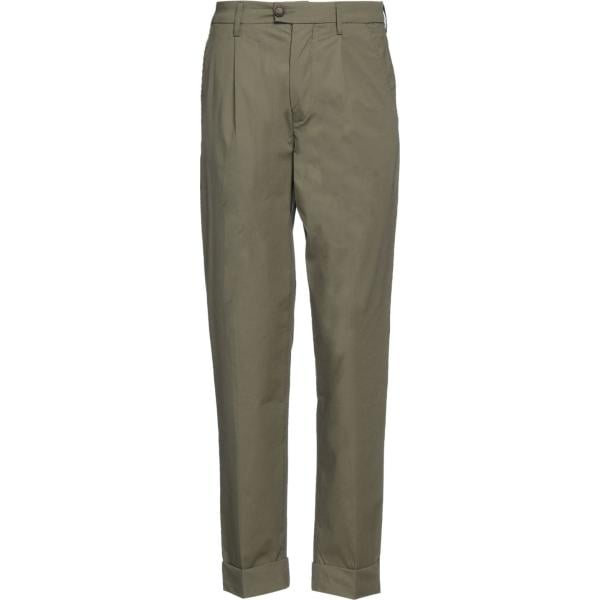 pantaloni Re_Hash verde tinta unita
