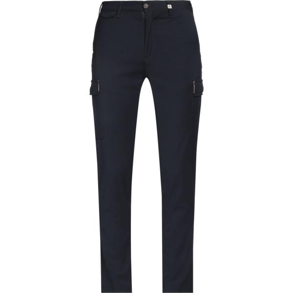 pantaloni cargo Myths nero tinta unita