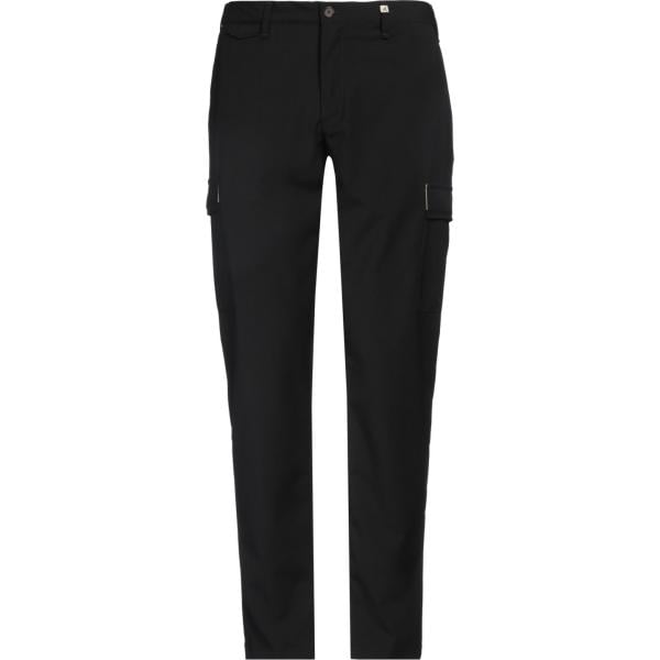 pantaloni cargo Myths nero tinta unita