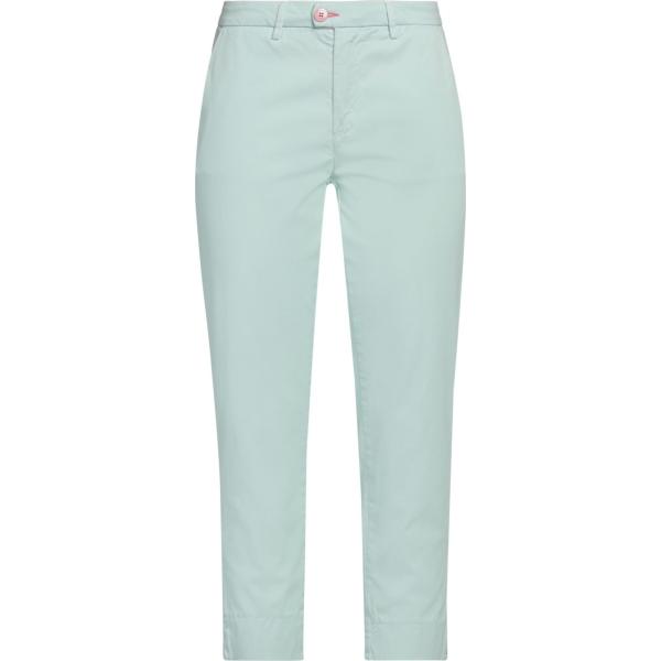 pantaloni Baronio verde tinta unita