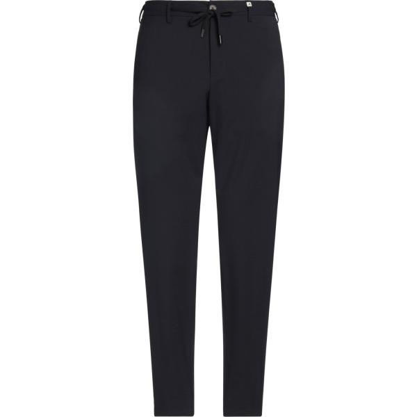 pantaloni Myths nero tinta unita