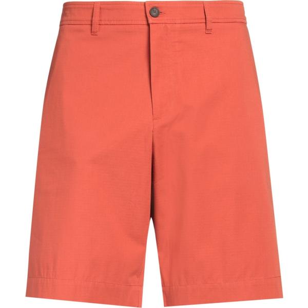shorts Maison Kitsuné arancione tinta unita