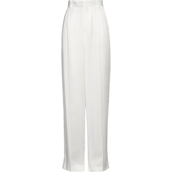 pantaloni BRERAS Milano bianco tinta unita