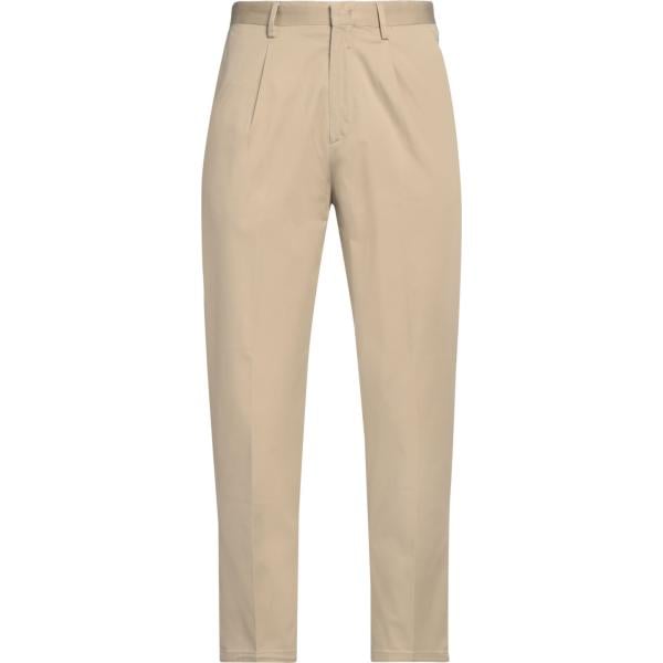 pantaloni chino Devore Incipit marrone tinta unita