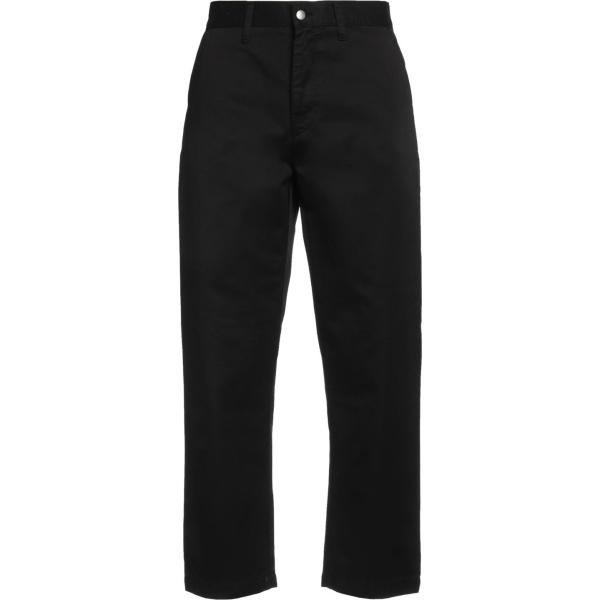 pantaloni chino Edwin nero tinta unita