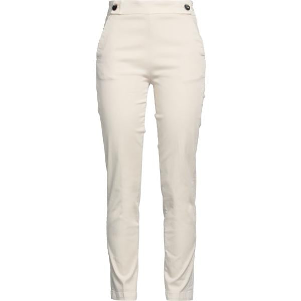 pantaloni Liu •Jo bianco tinta unita