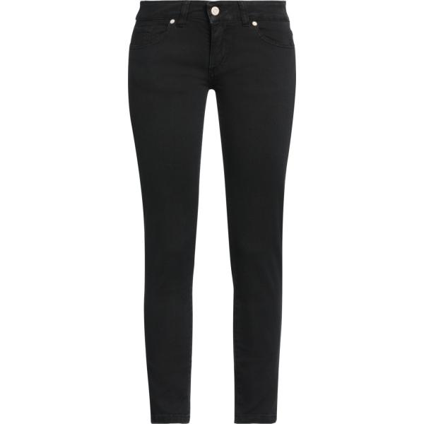 pantaloni Gdd Gold Digger Denim nero tinta unita