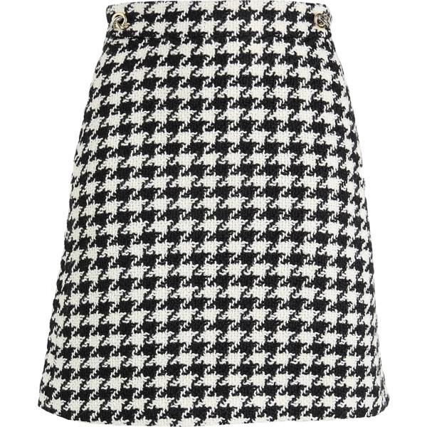 minigonne Boss nero pied de poule