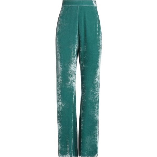 pantaloni Jil Sander verde tinta unita