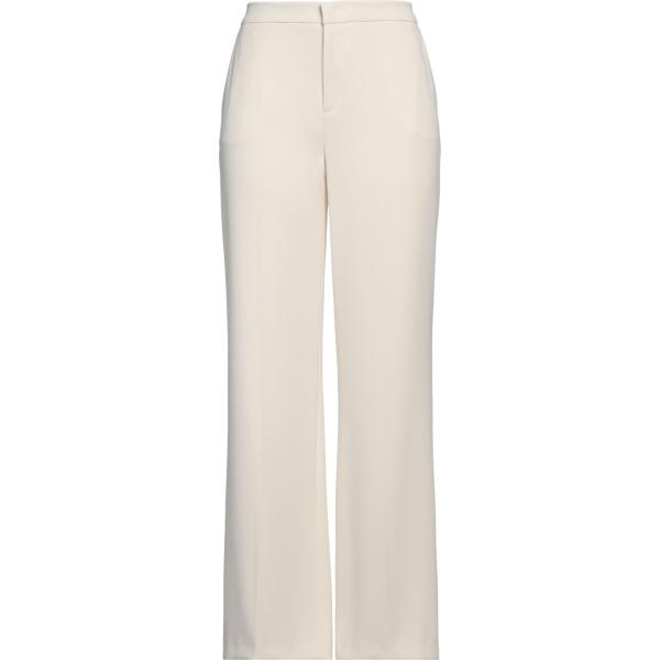 pantaloni Twinset bianco tinta unita