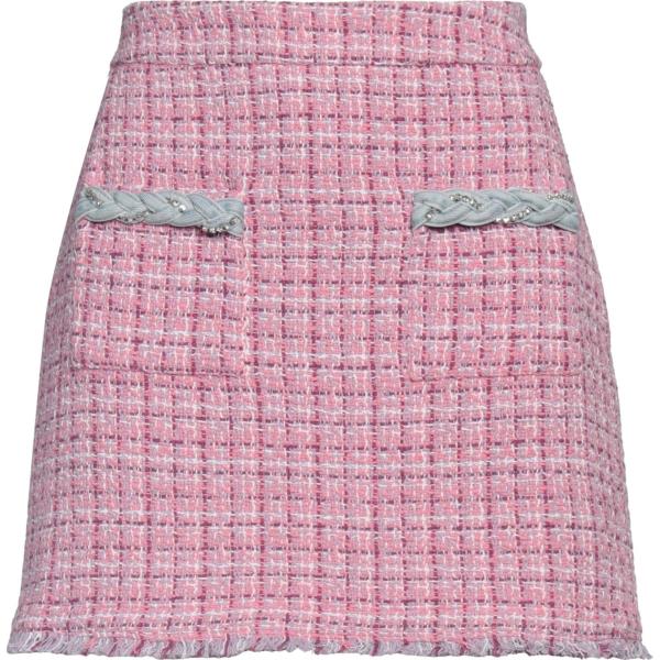 minigonne Liu •Jo rosa a quadri