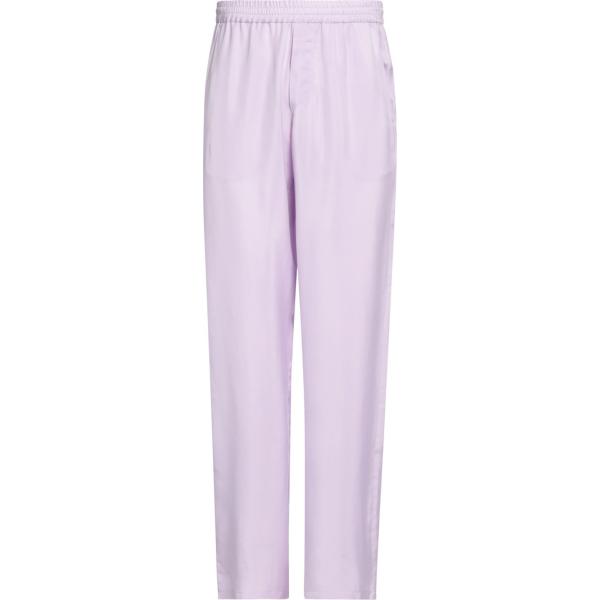 pantaloni Msgm viola tinta unita