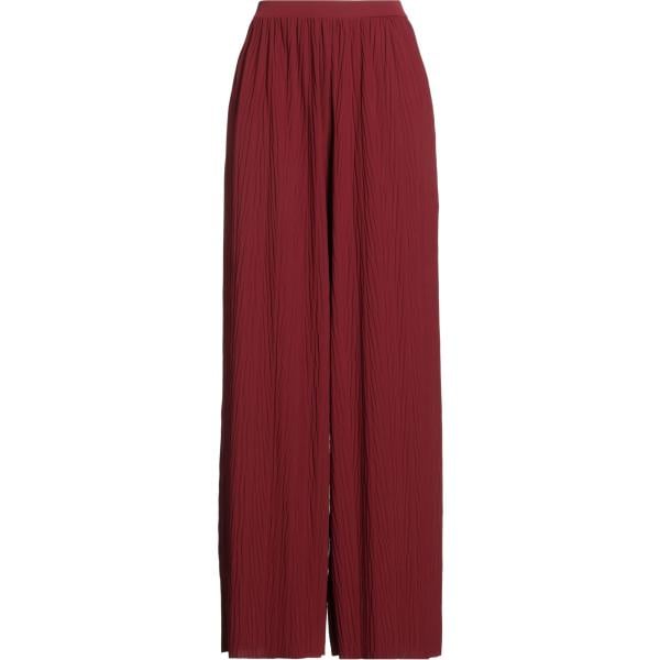 Pantaloni da donna in bordeaux a vita alta Max Mara Max Mara