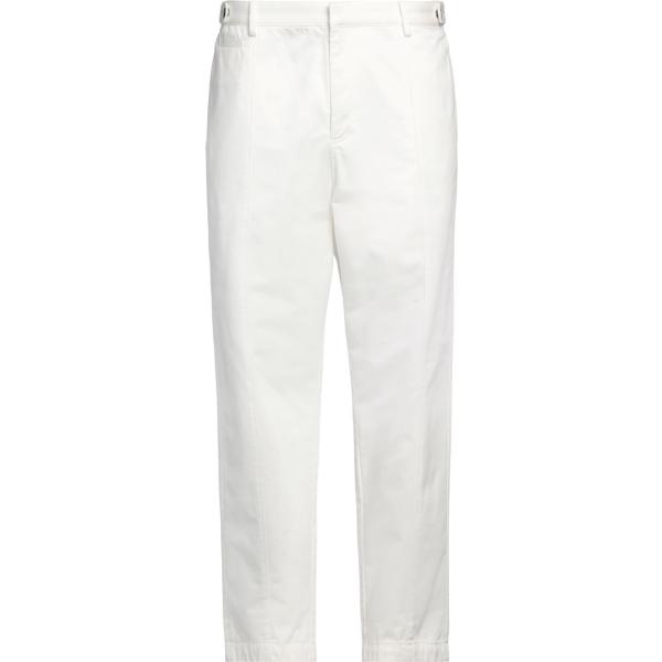 pantaloni Emporio Armani bianco tinta unita