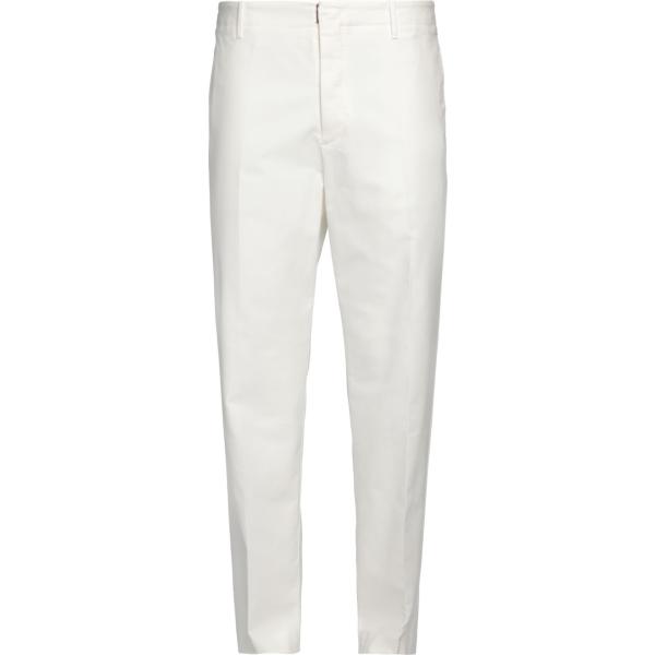 pantaloni Hindustrie bianco tinta unita