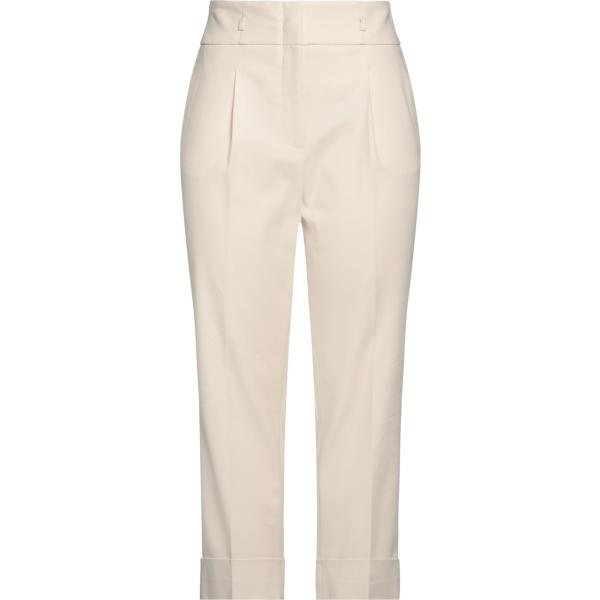 pantaloni Peserico bianco tinta unita