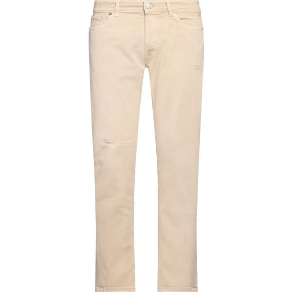 pantaloni Pmds Premium Mood Denim Supe... marrone tinta unita