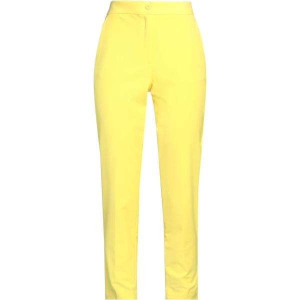 pantaloni Caractère giallo tinta unita