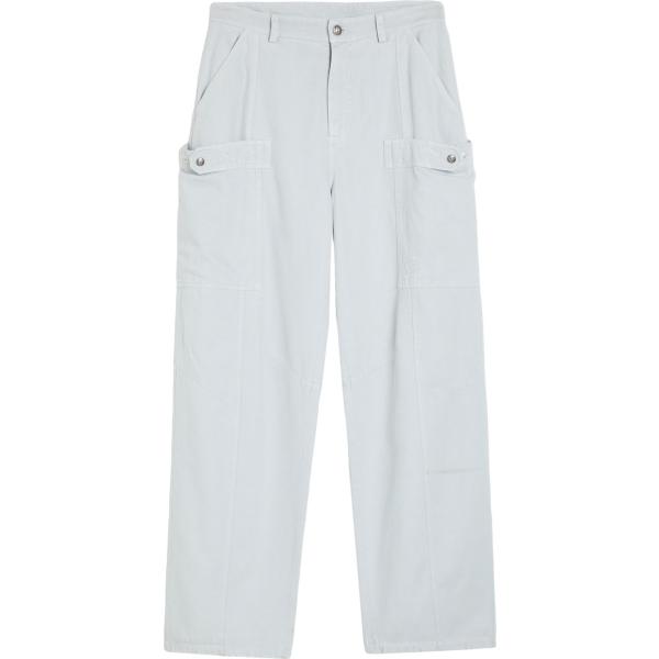 pantaloni cargo Palm Angels grigio tinta unita