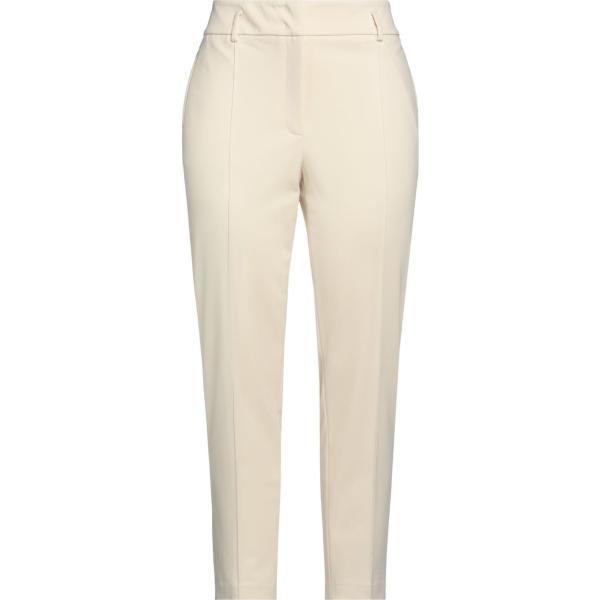 pantaloni Peserico bianco tinta unita