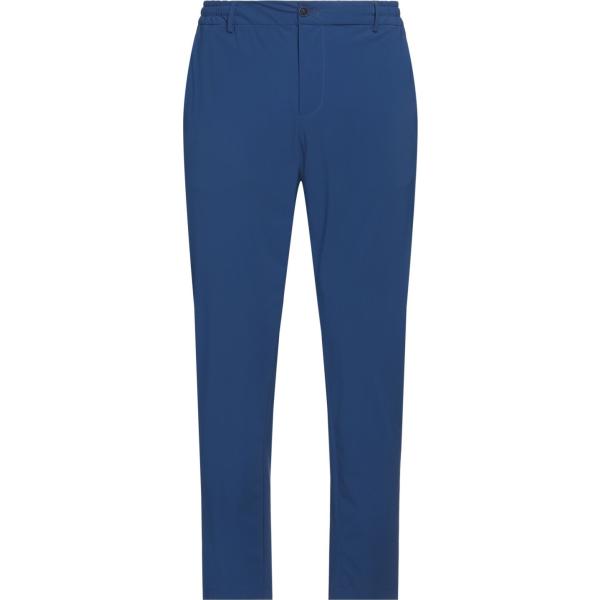 pantaloni Bob blu tinta unita