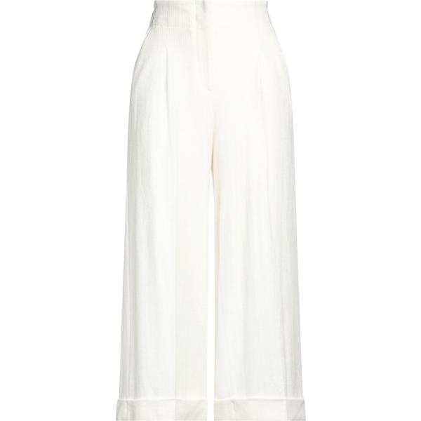 pantaloni Peserico bianco tinta unita