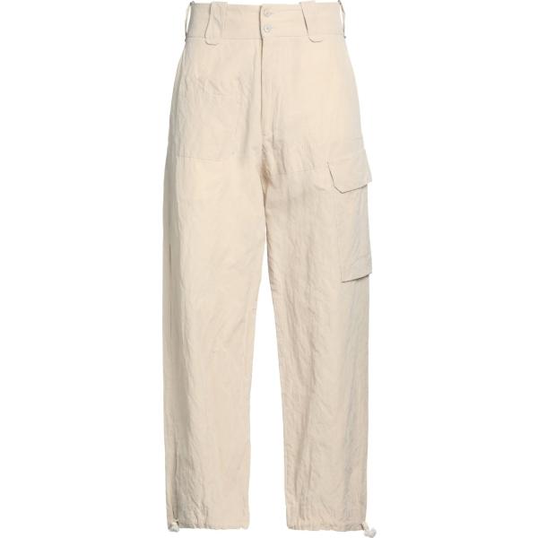pantaloni cargo Masnada marrone tinta unita