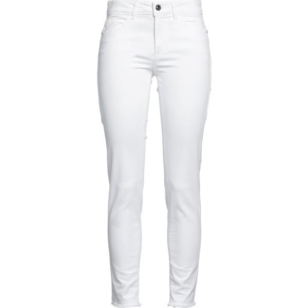 pantaloni skinny Caractère bianco tinta unita