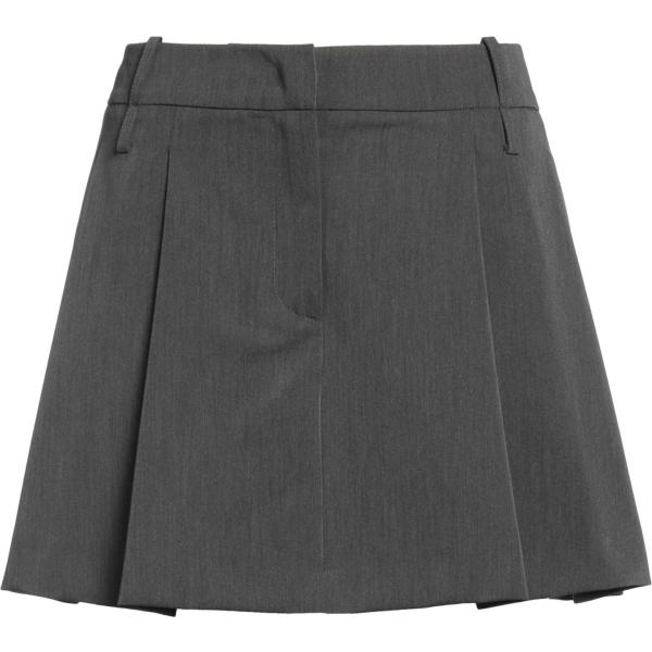 minigonne Pinko grigio tinta unita