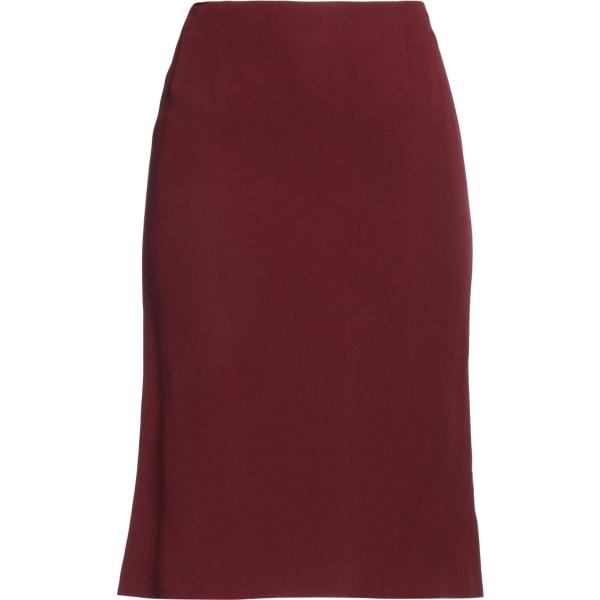 gonne longuette Trussardi rosso tinta unita