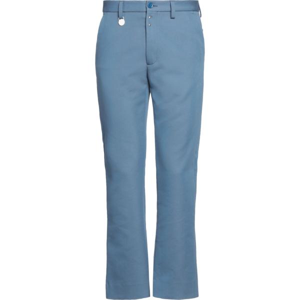 pantaloni chino Mm6 Maison Margiela blu tinta unita