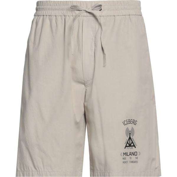 shorts Iceberg grigio con stampe