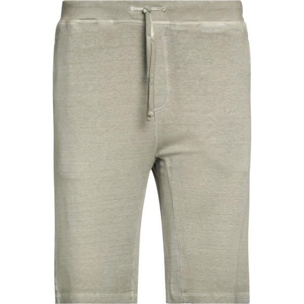 shorts 120% Lino marrone tinta unita
