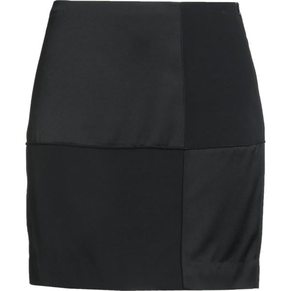 minigonne Róhe nero tinta unita