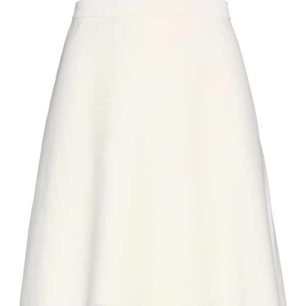 minigonne Theory bianco tinta unita