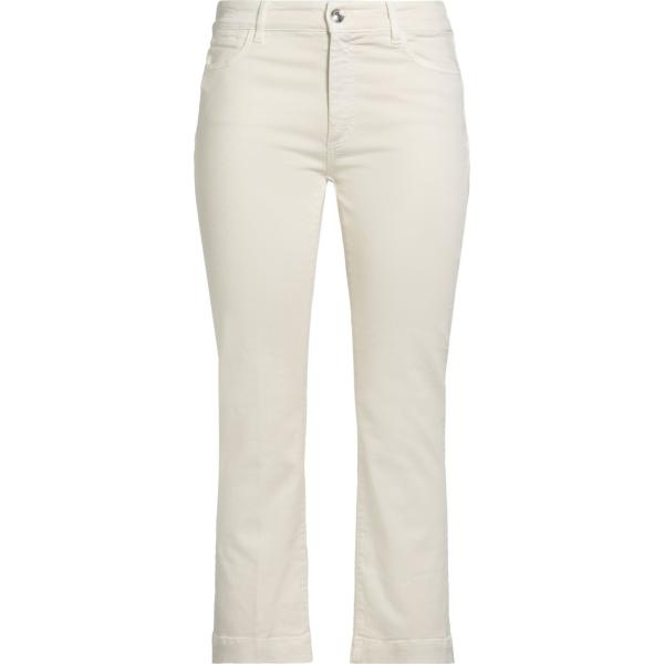 pantaloni Sportmax bianco tinta unita