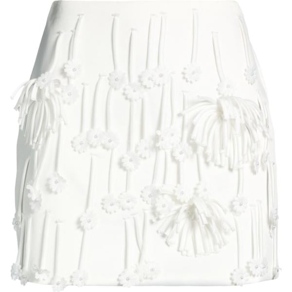 minigonne Odì Odì bianco a fiori