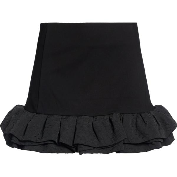 minigonne Twinset bianco tinta unita