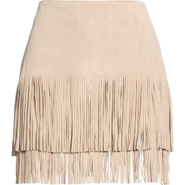 minigonne Michael Michael Kors bianco tinta unita