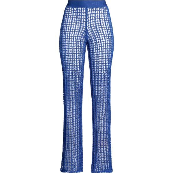 Leggings da donna in blu scuro in viscosa Pinko Pinko