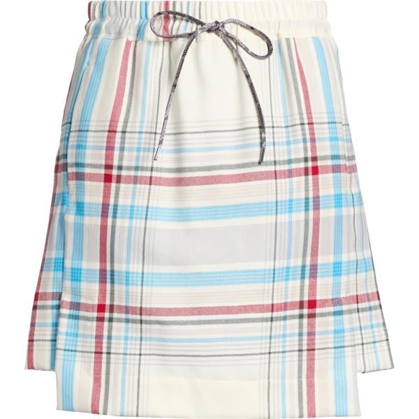 Minigonna da donna in bianco neve scozzese corto a vita alta in lana Vivienne Westwood Vivienne Westwood