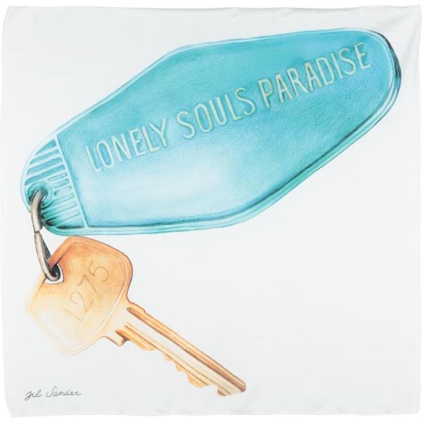 sciarpe Jil Sander bianco